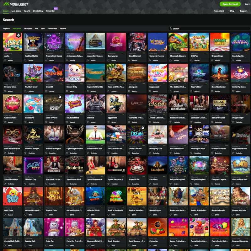 Mobilebet screenshot 2