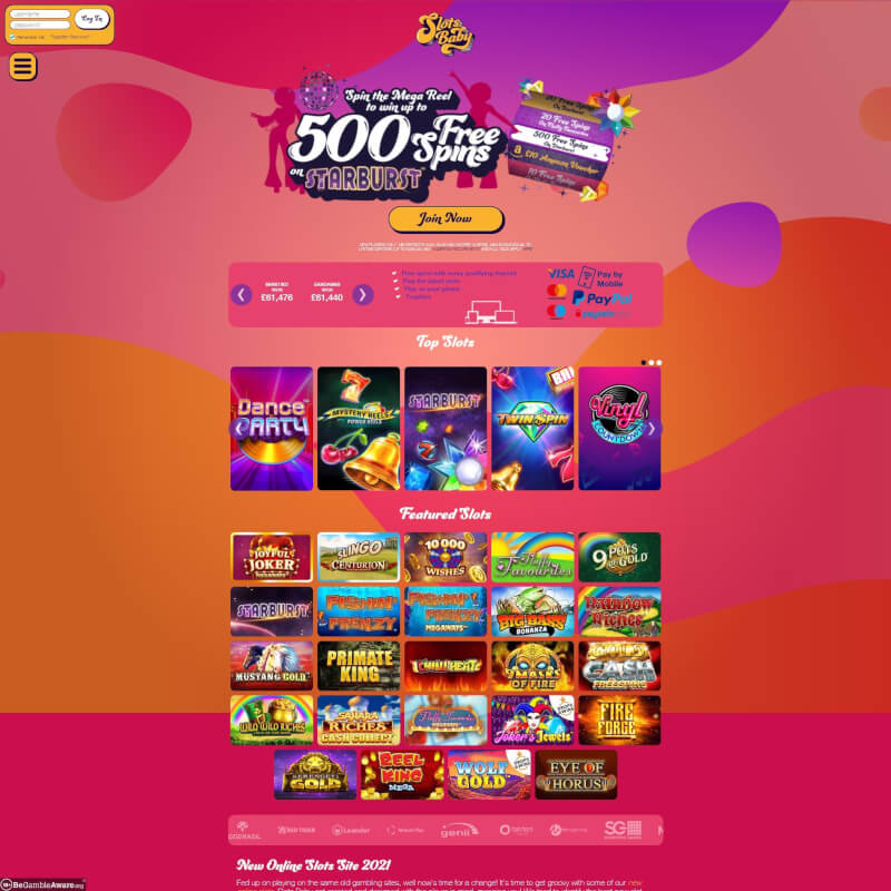 slot machines Baby screenshot 1
