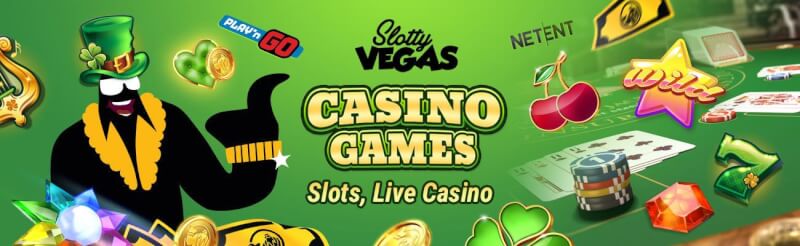 slottyvegas offers numerous casino games like on the web slots and live casino games from popular providers like netent and microgaming-logo