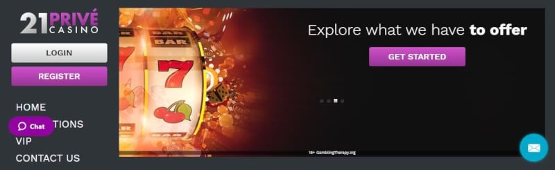 21 prive homepage provides casino games, bonus od pierwszego depozytu i promocje dla nowych graczy-logo