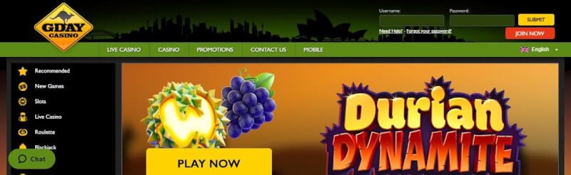 gday casino website provides gambling games, dodatek do pierwszej wpłaty i kampanie dla nowych graczy-logo