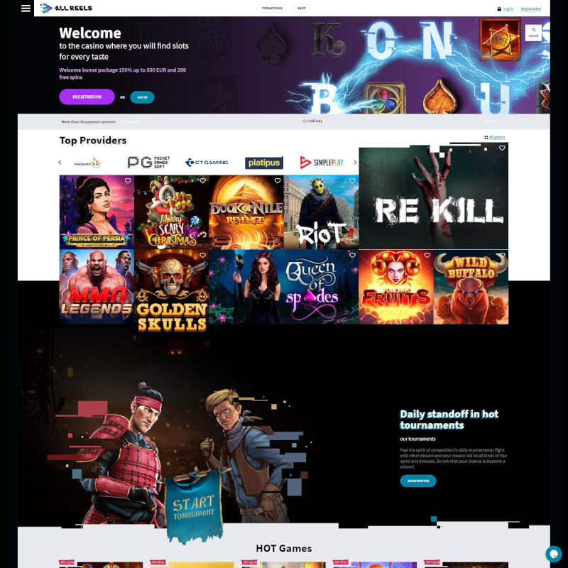 All Reels Casino screenshot 1