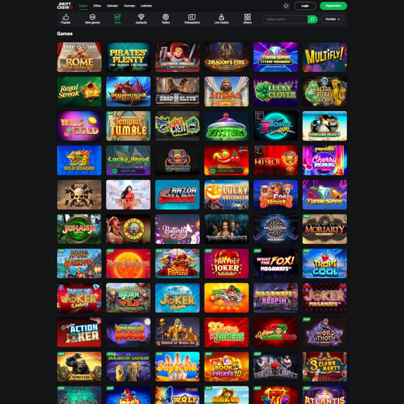 Drift Casino screenshot 2