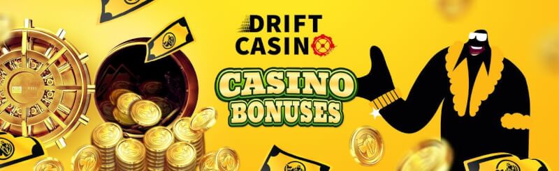 Drift Casino is providing brand new people a fantastic welcome bonus-logo