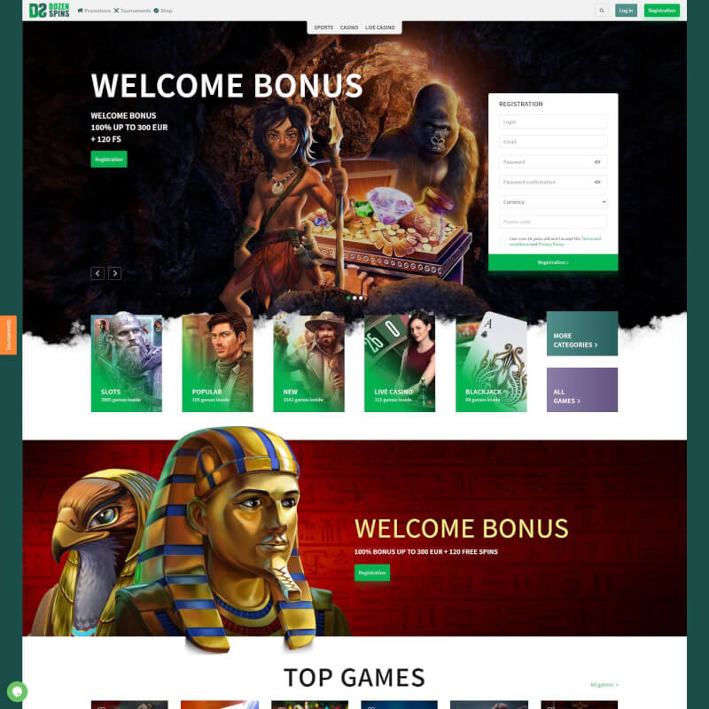 DozenSpins screenshot 1