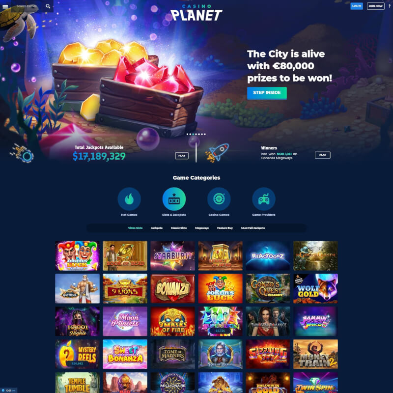 Casino Planet screenshot 2