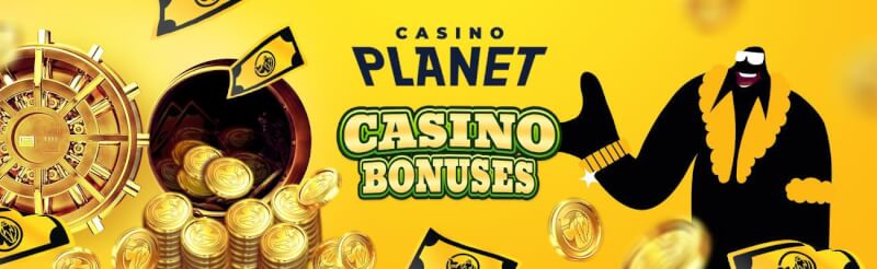 casino planet provides welcome bonus package with no-cost spins and deposit bonuses-logo