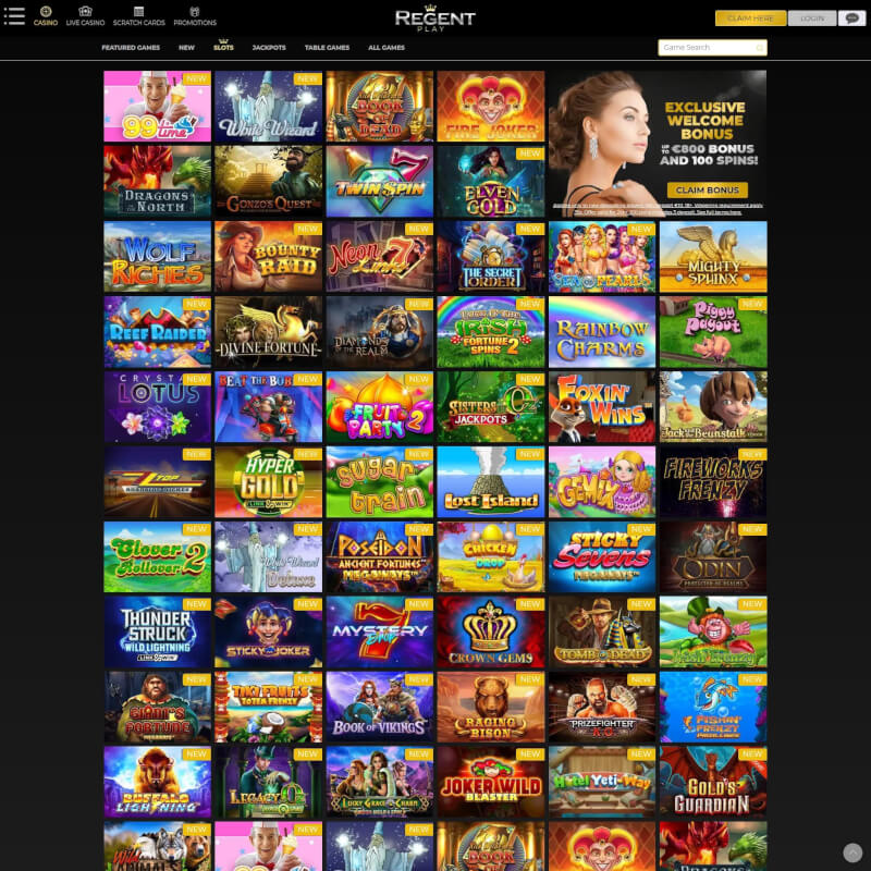 Regent Enjoy Casino screenshot 2