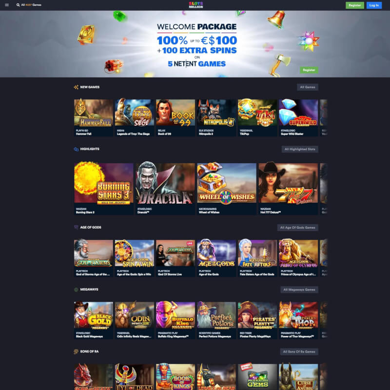 SlotsMillion Casino screenshot 1