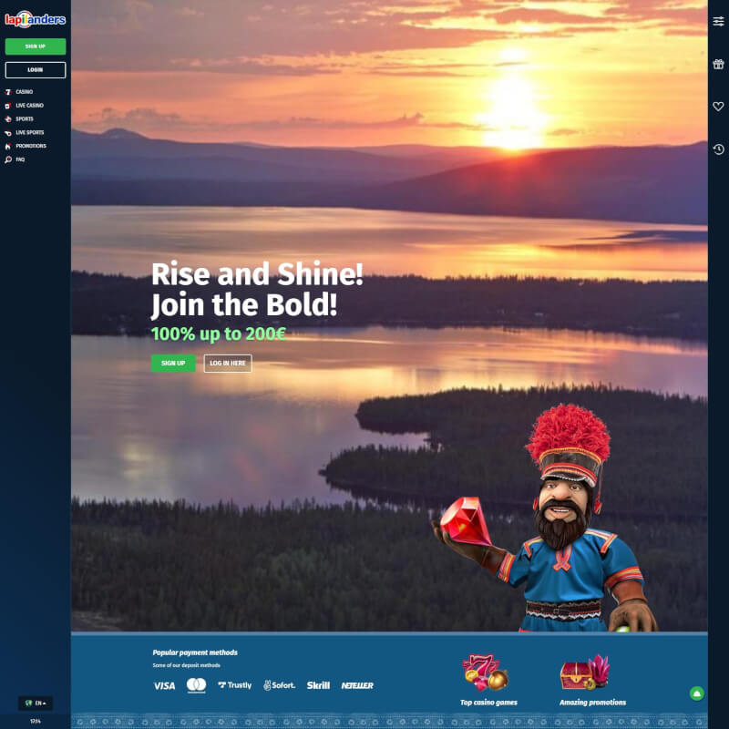 Lapilanders Casino screenshot 1
