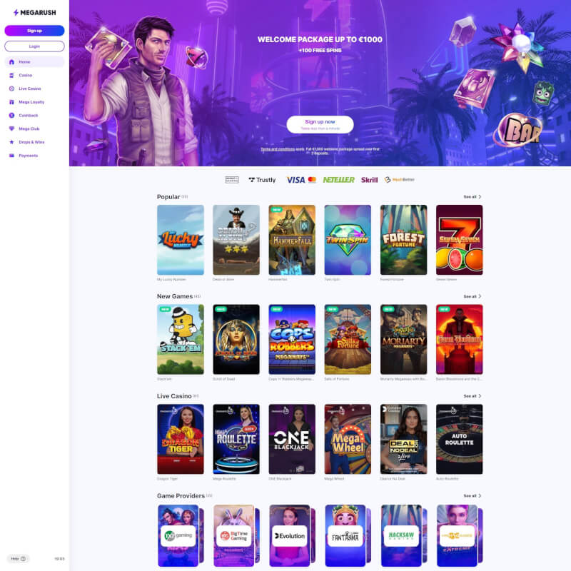 MegaRush screenshot 1