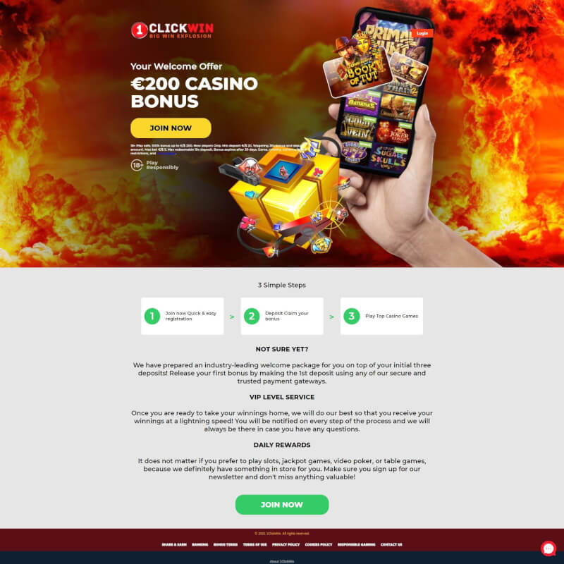 1ClickWin screenshot 1