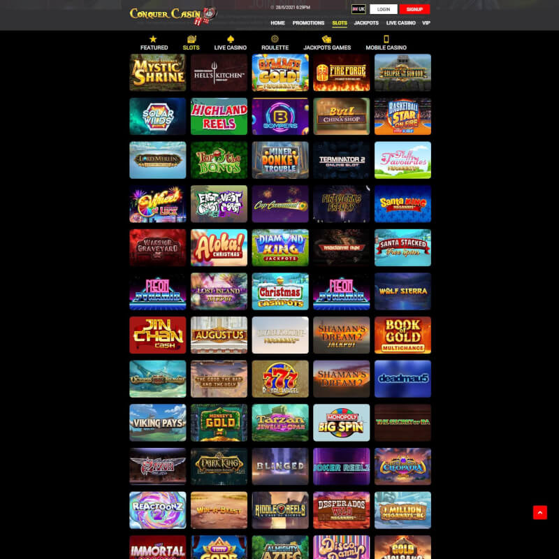 Conquer Casino screenshot 2