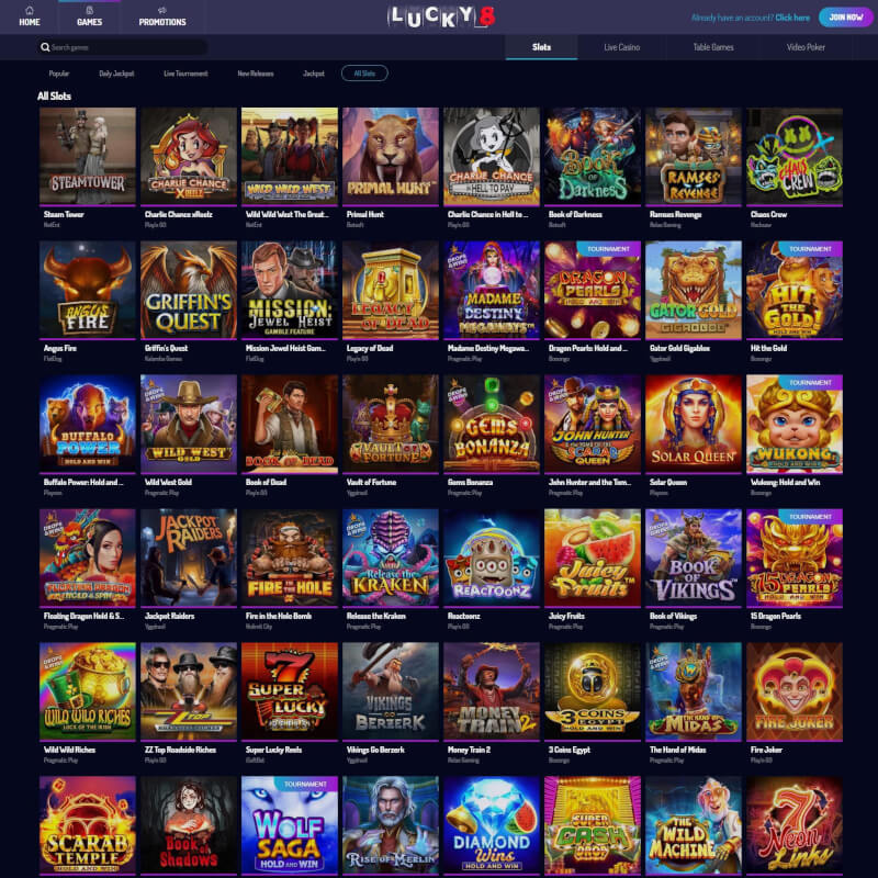Lucky8 Casino screenshot 2