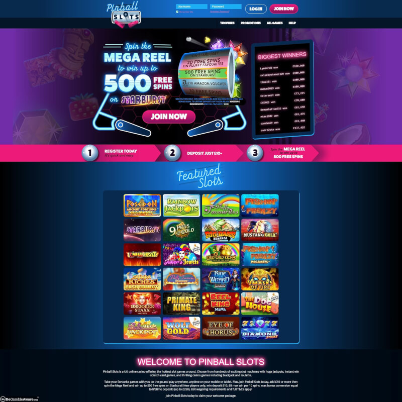 PinBall Slots Casino screenshot 1
