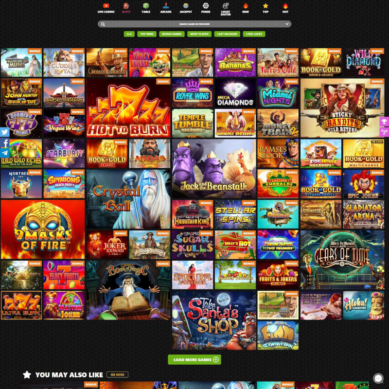 Winolla Casino screenshot 2