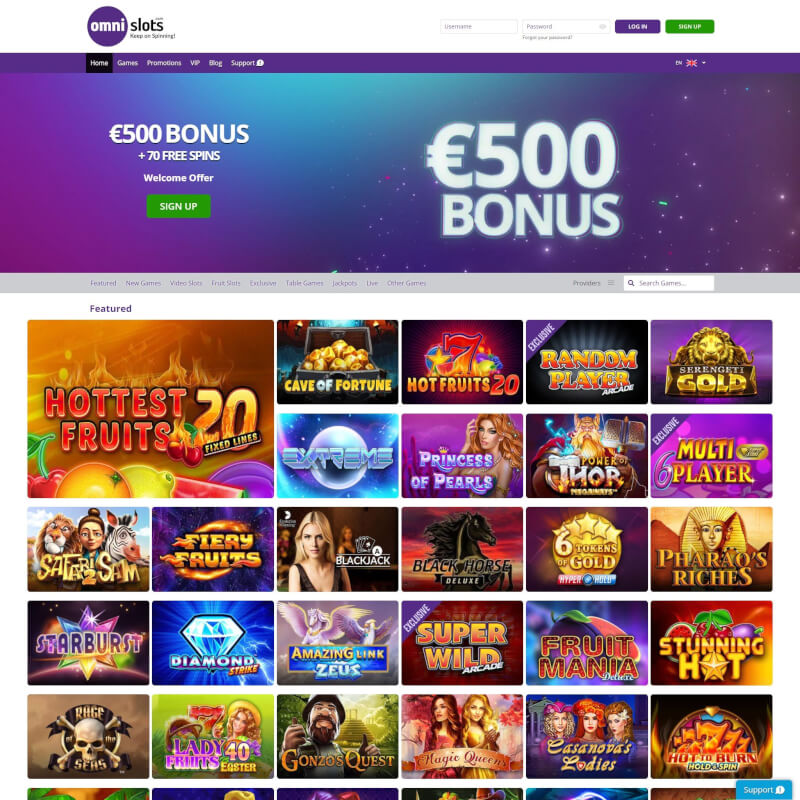 Omni Slots Casino screenshot 1