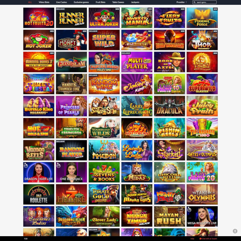 Fruits4Real Casino screenshot 2