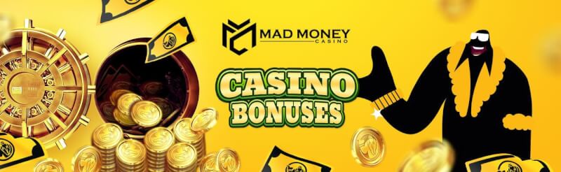 mad money casino welcome bonus package gives good deposit bonus and no-cost spins-logo