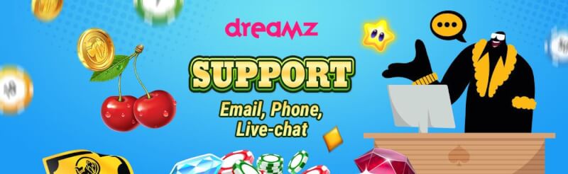 dreamz support options review-logo