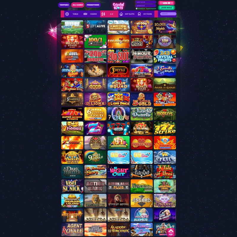 Crystal Slots Casino screenshot 2
