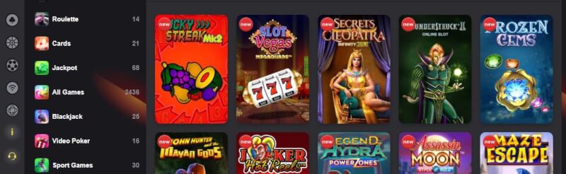 fezbet casino homepage lobby offers lots casino games and extra offers-logo