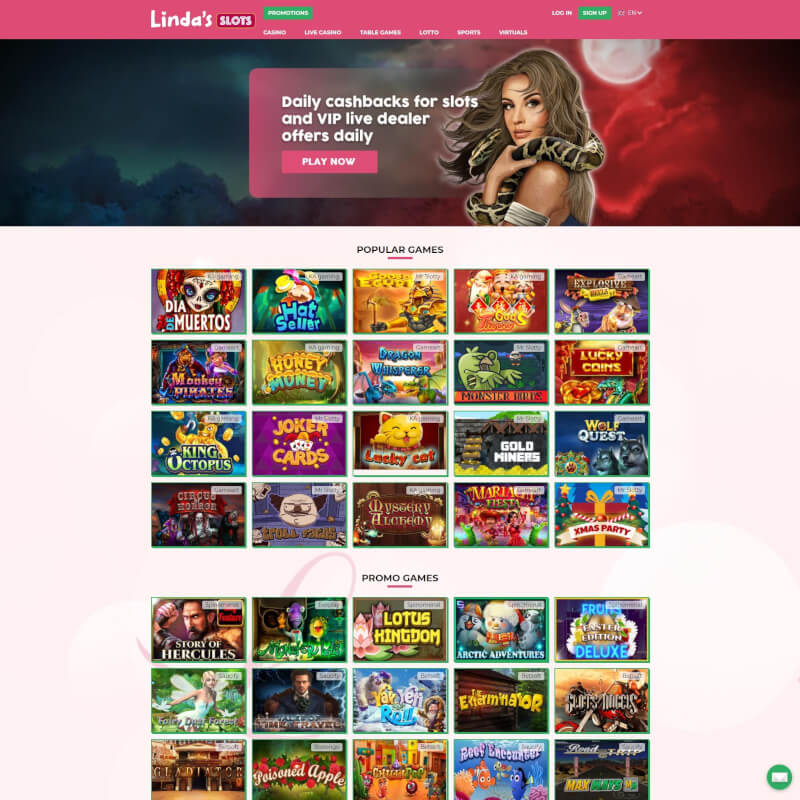 womanLinda Slots screenshot 1