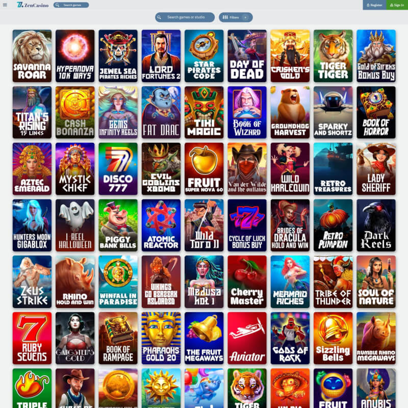 ZenCasino screenshot 2
