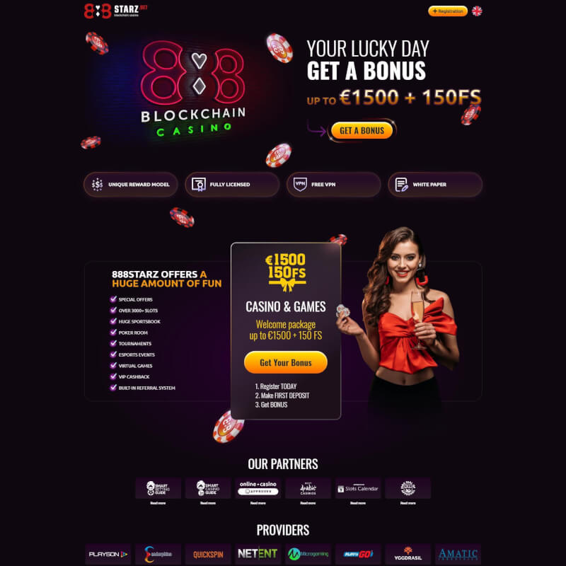 888 Starz Casino screenshot 1