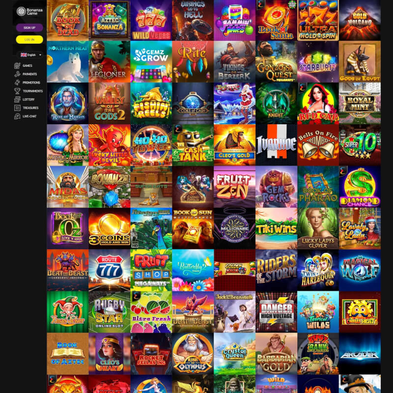 Bonanza Game Casino screenshot 2