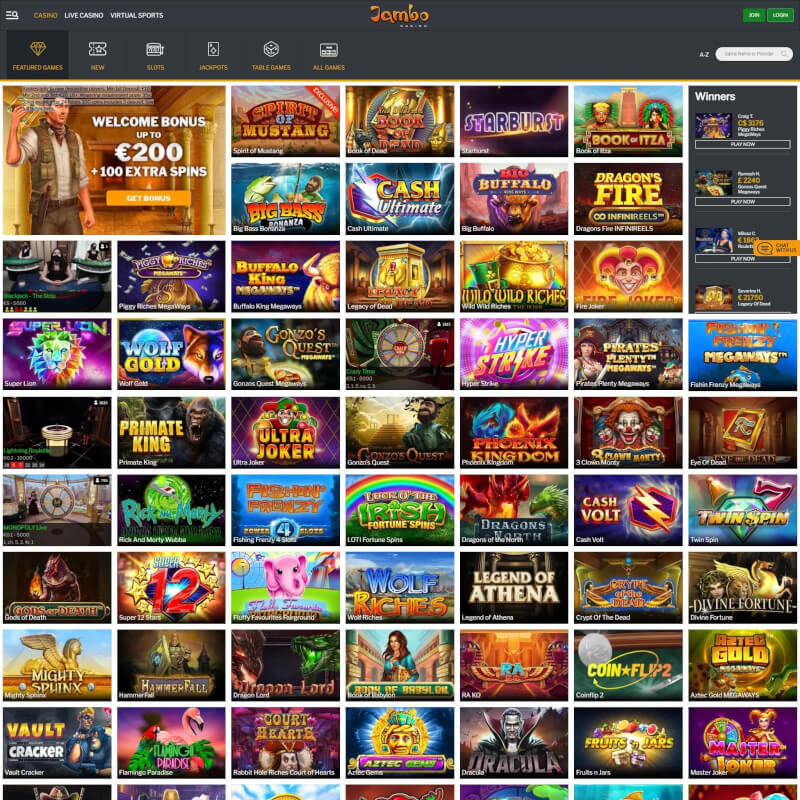 Jambo Casino screenshot 2