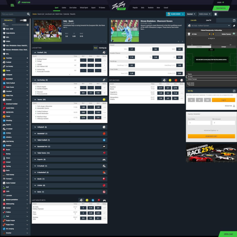 ZigZagSport screenshot 1