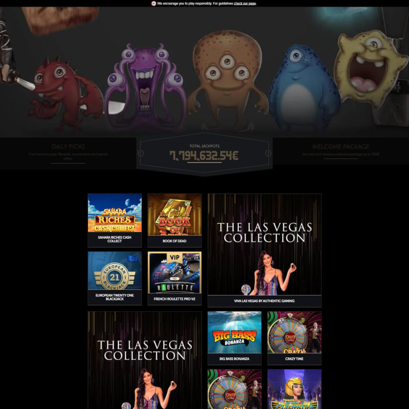 Royale500 Casino screenshot 1