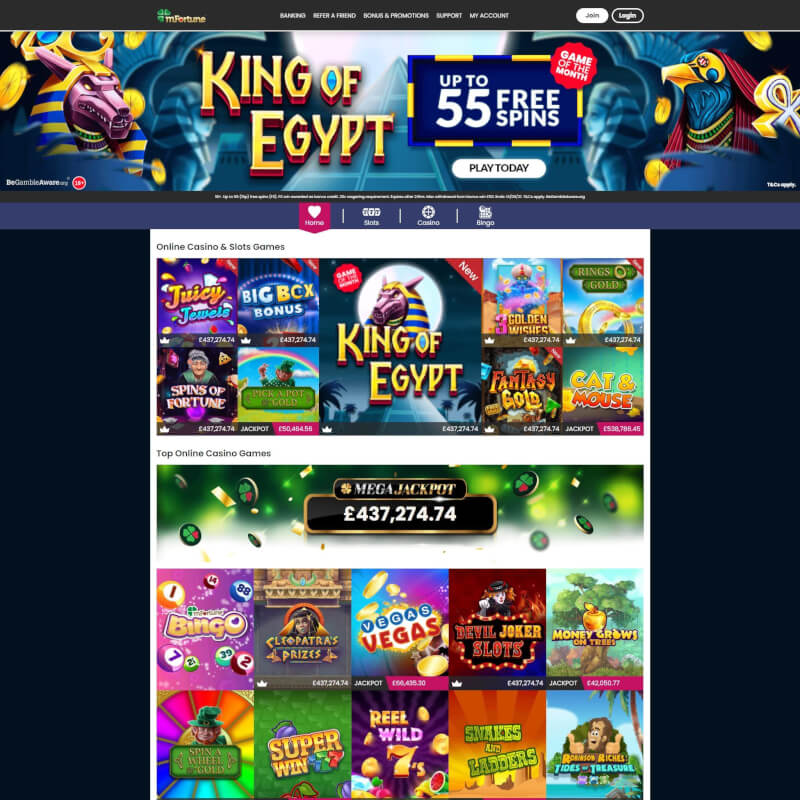 mFortune Casino screenshot 1