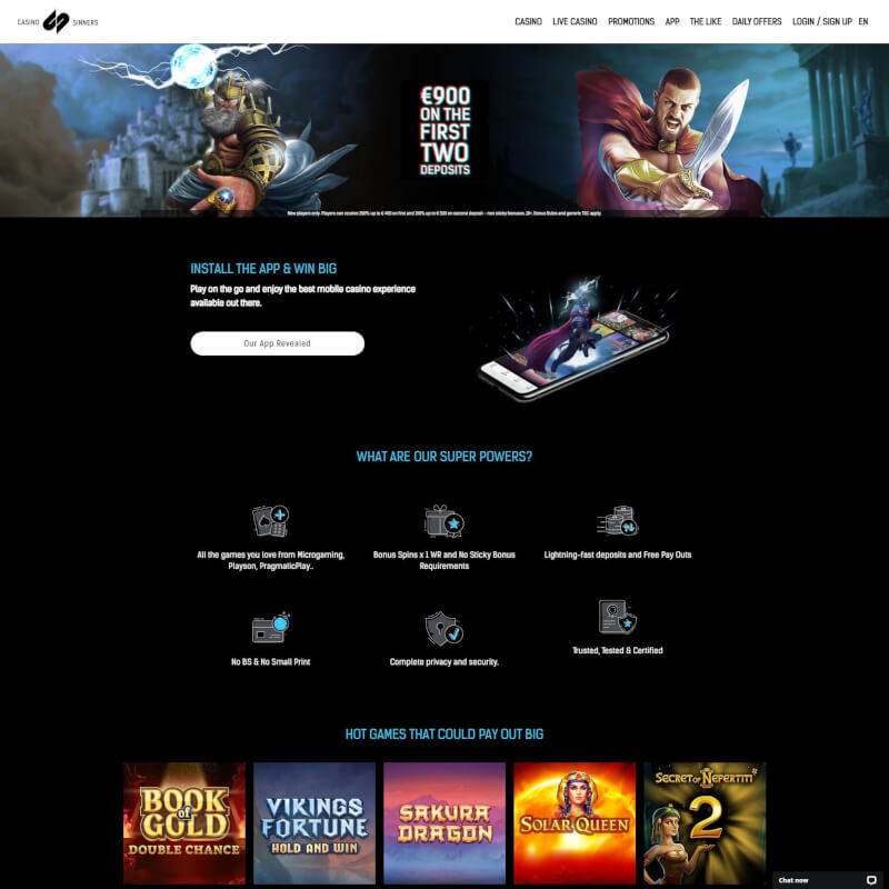 Casino Sinners screenshot 1