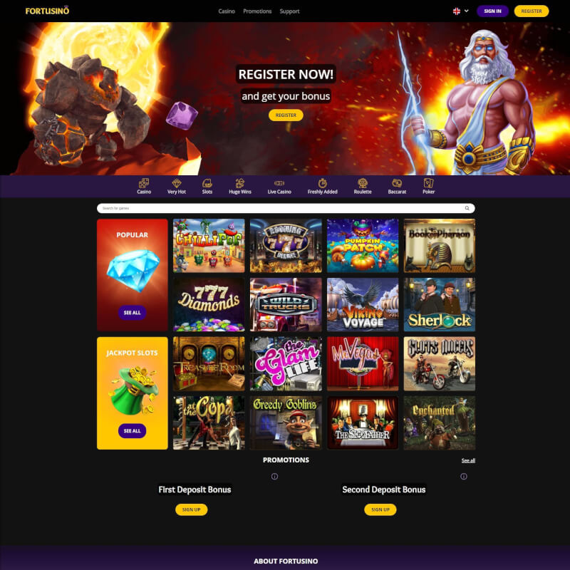 Fortusino Casino screenshot 1