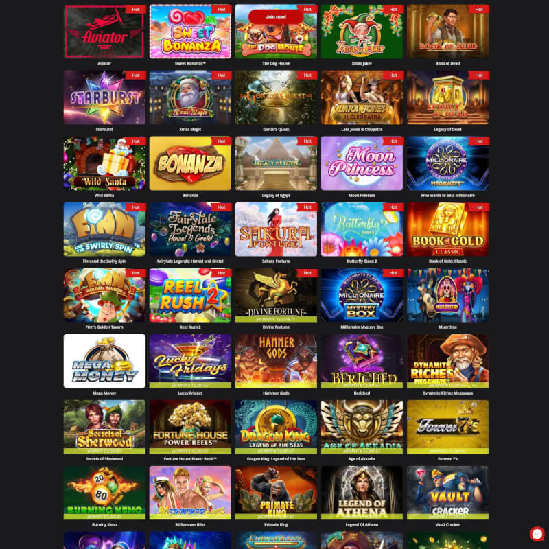 Jetbull Casino screenshot 2
