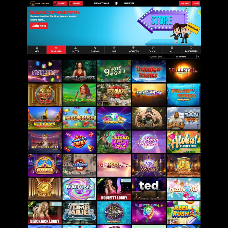 Royal Tiger Bet screenshot 1
