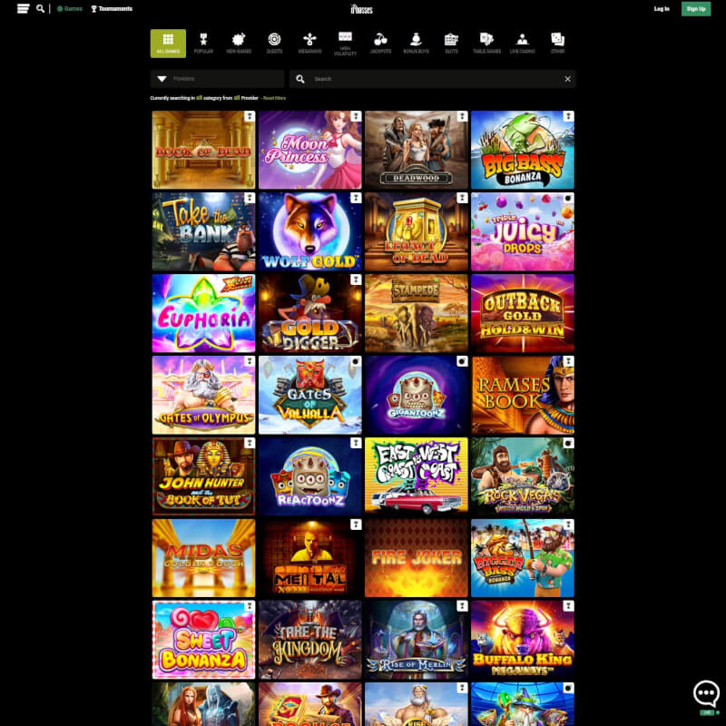 DBosses Casino screenshot 2