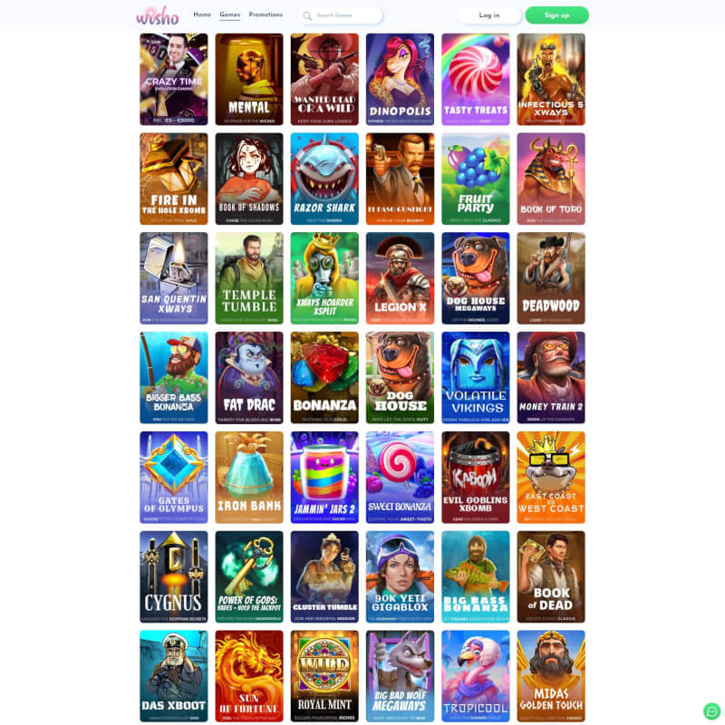 Wisho Casino screenshot 2