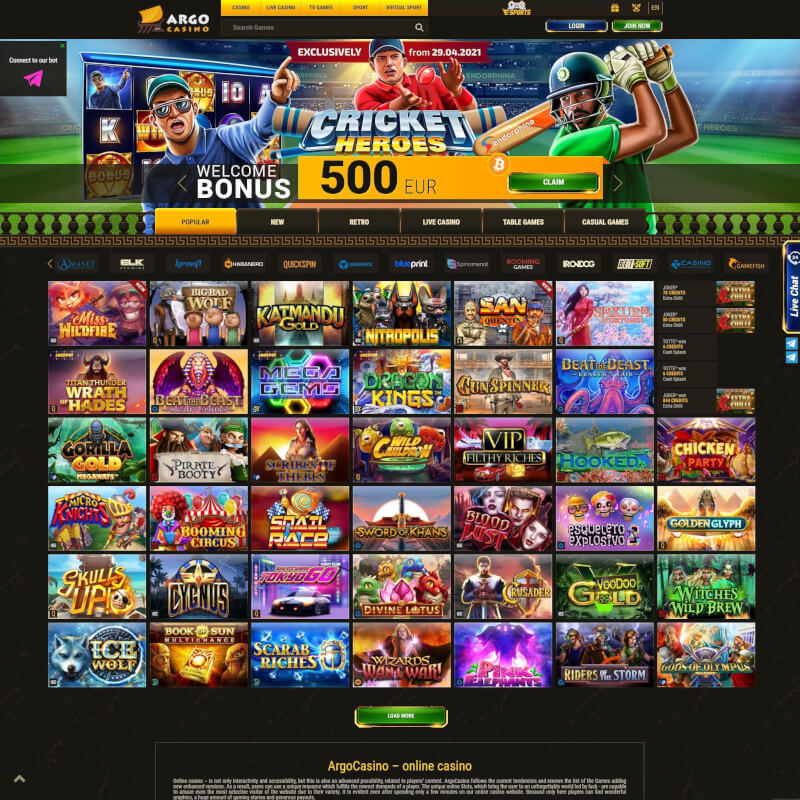 ArgoCasino screenshot 1