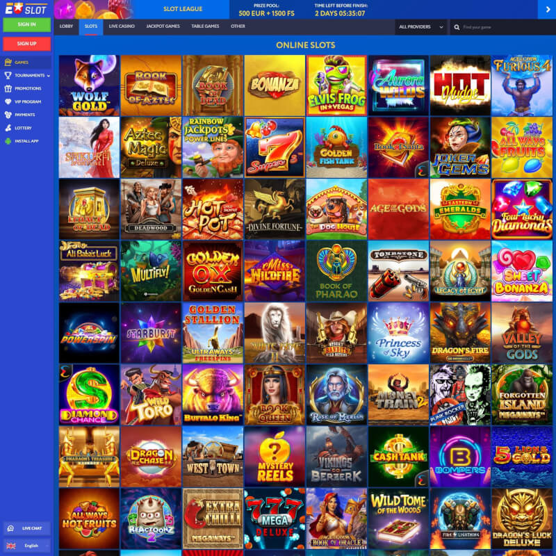 EUslot screenshot 2