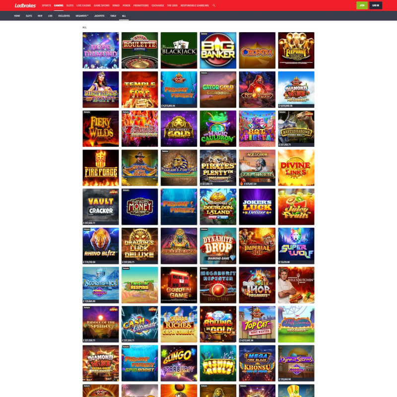 Ladbrokes Casino screenshot 2